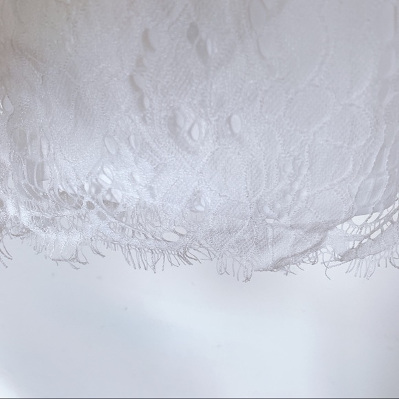 Trixxi Girl Lace White Dress. Big Girl - Picture 4 of 4